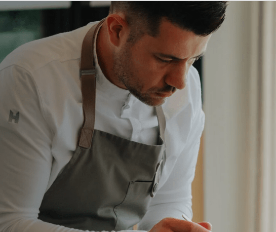 Le Chef Belge Barend Oostdijk sélectionne notre huile d&rsquo;olive maturée à l&rsquo;Ancienne